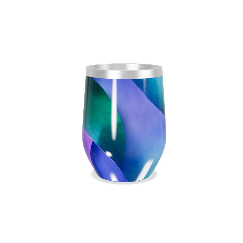 Copo Térmico Slim - Azul Degradê Inox