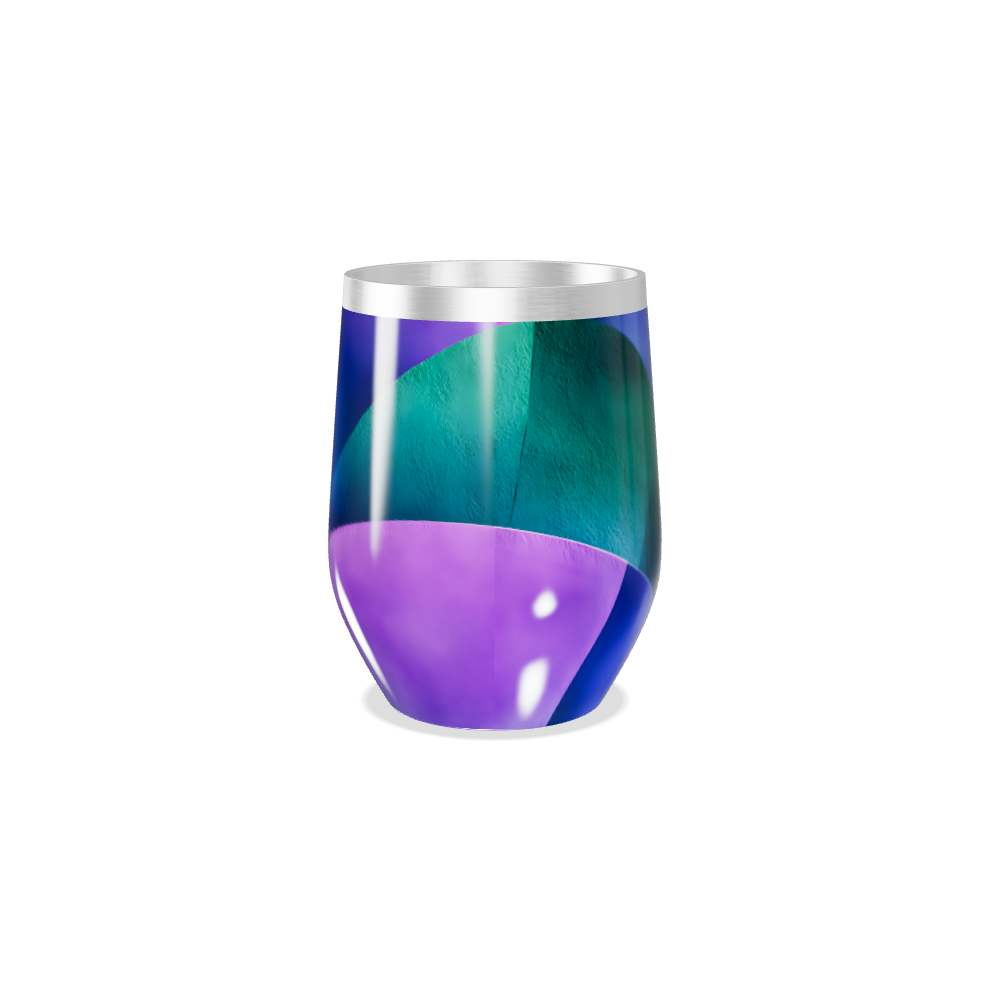 Copo Térmico Slim - Azul Degradê Inox