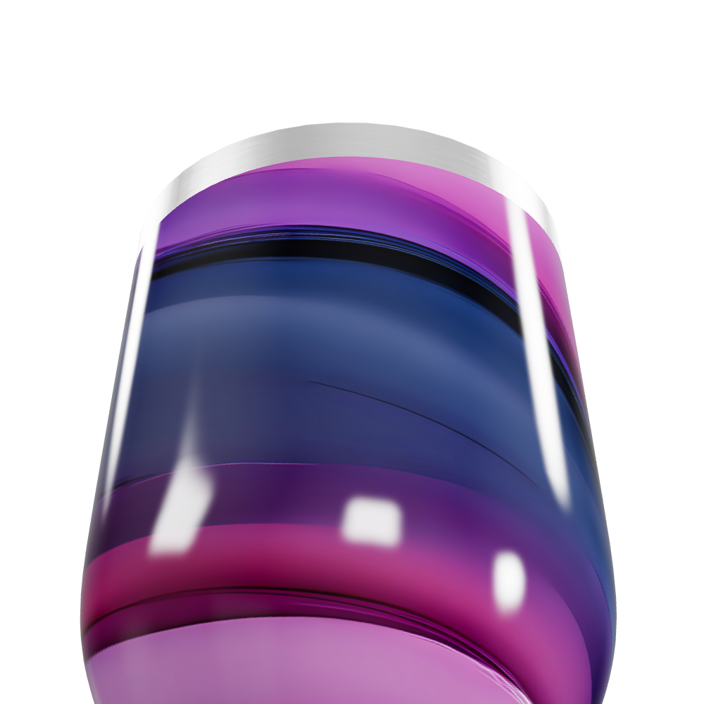 Copo Térmico Slim - Roxo Aço Inox