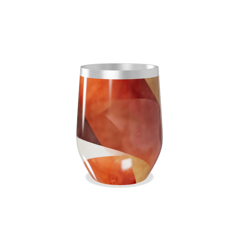 Copo Térmico Slim - Estampa Geométrica Colorida