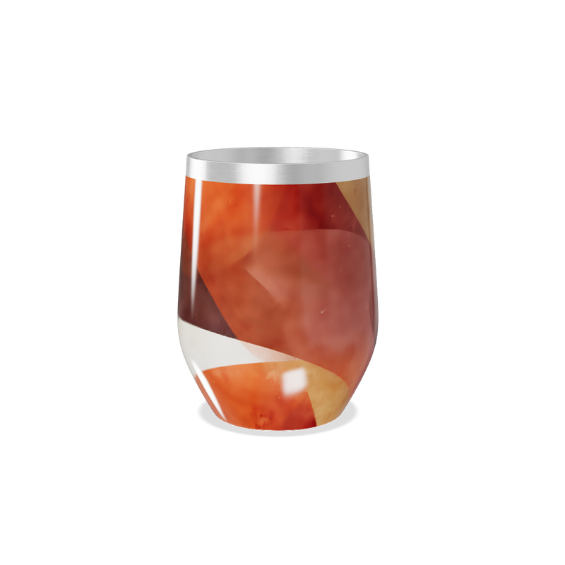 Copo Térmico Slim - Estampa Geométrica Colorida