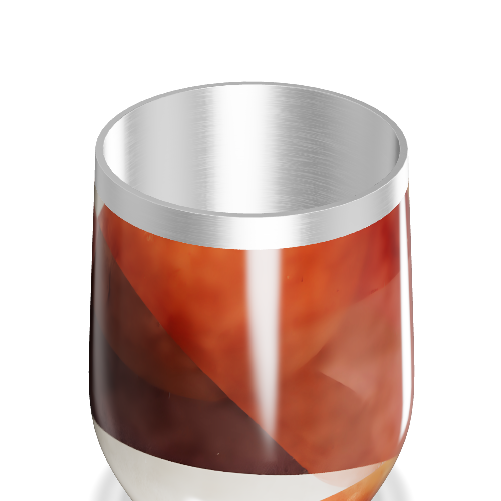 Copo Térmico Slim - Estampa Geométrica Colorida