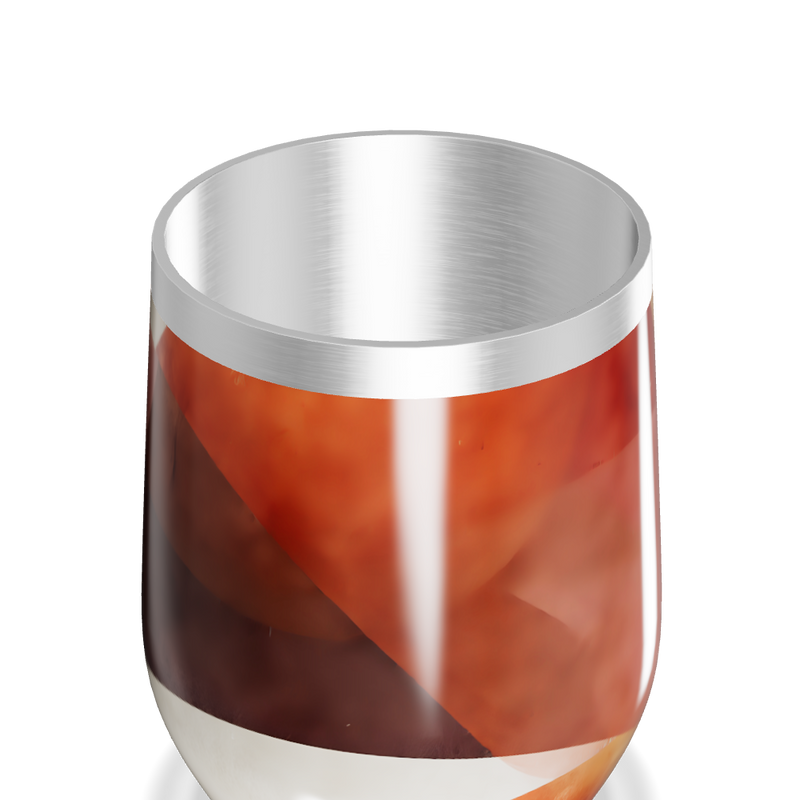 Copo Térmico Slim - Estampa Geométrica Colorida