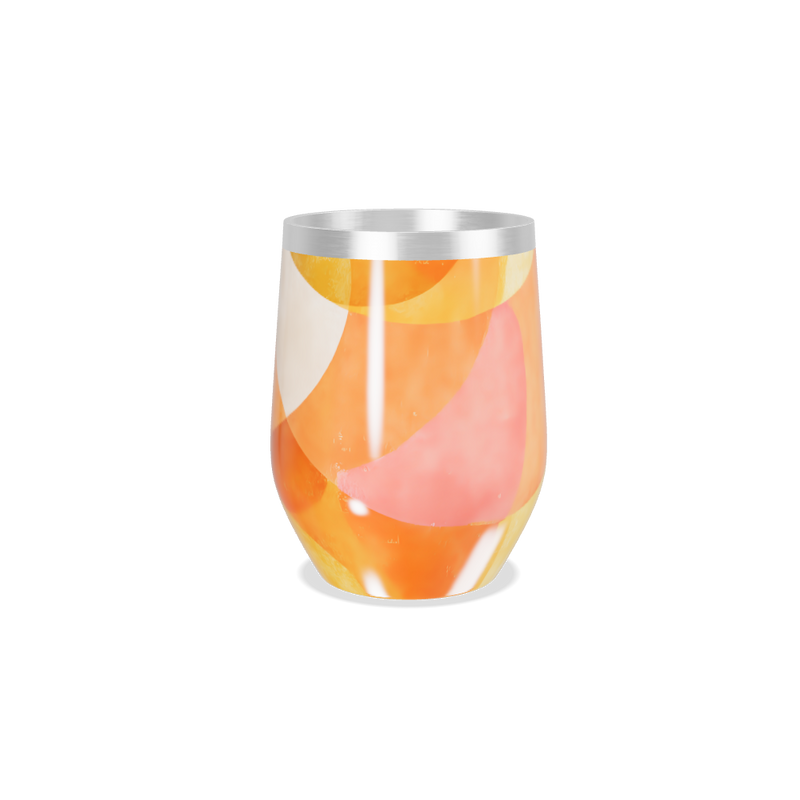 Copo Térmico Slim - Estampa Abstrata Colorida