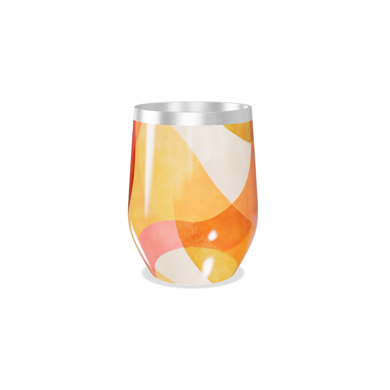 Copo Térmico Slim - Estampa Abstrata Colorida