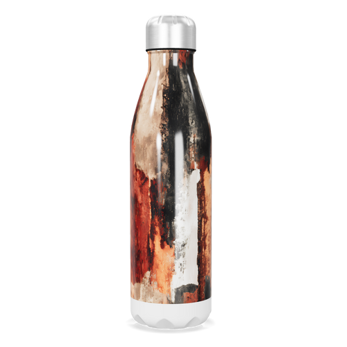Garrafa Inox Estampa Abstrata