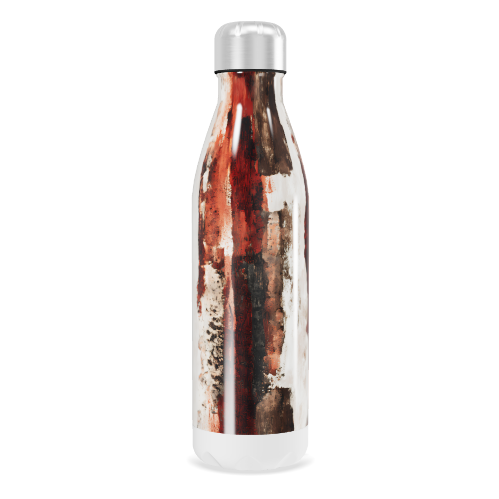 Garrafa Inox Estampa Abstrata