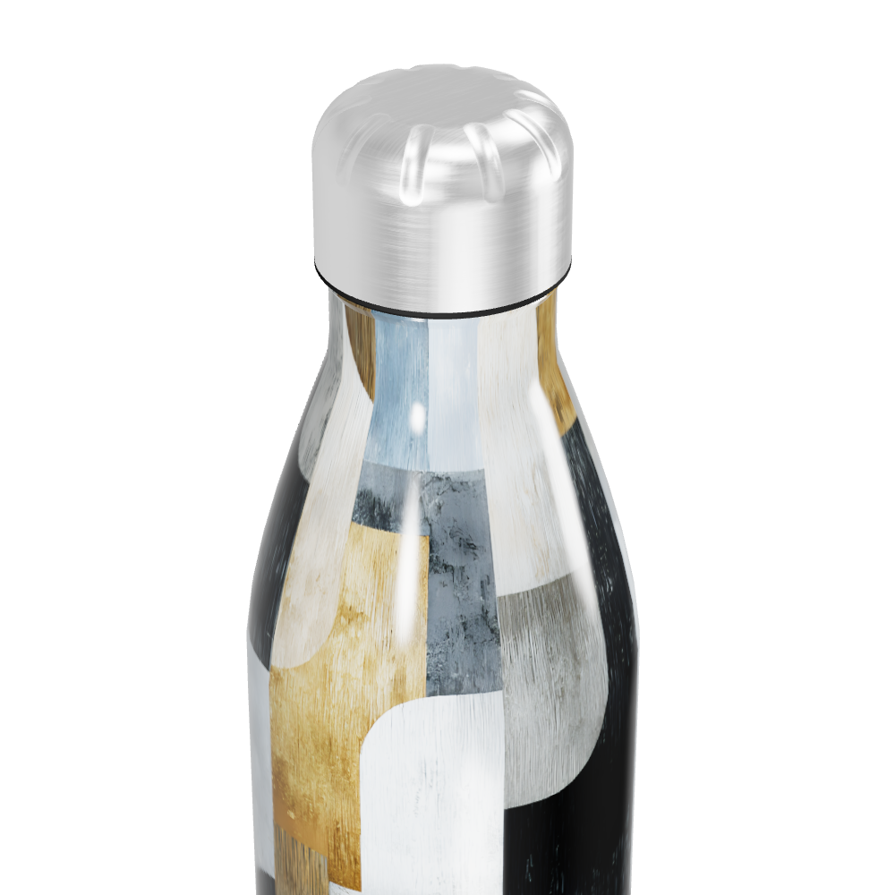 Garrafa Inox - Estampada Multicolorida