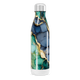 Garrafa Inox - Estampa Mármore Verde Azul