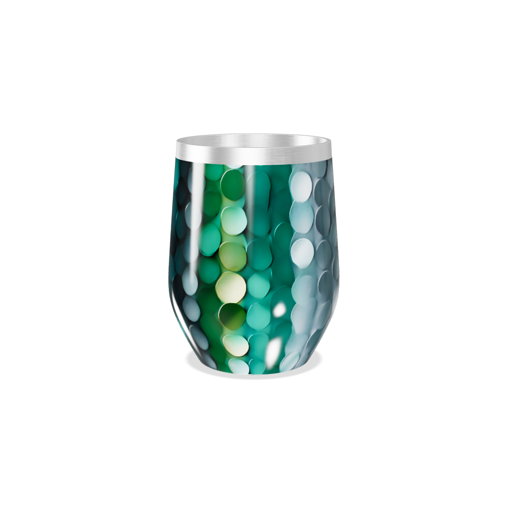 Copo Térmico Slim - Escamas Verde Azul