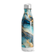 Garrafa Inox - Marmorizada Azul