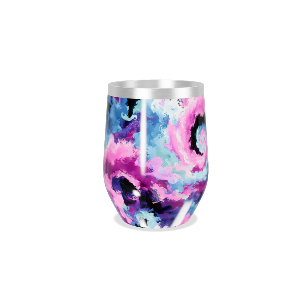 Copo Térmico Slim - Estampa Espiral Colorida