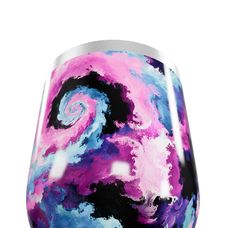 Copo Térmico Slim - Estampa Espiral Colorida