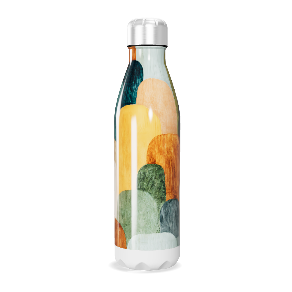 Garrafa Inox - Estampa Colorida 500ml