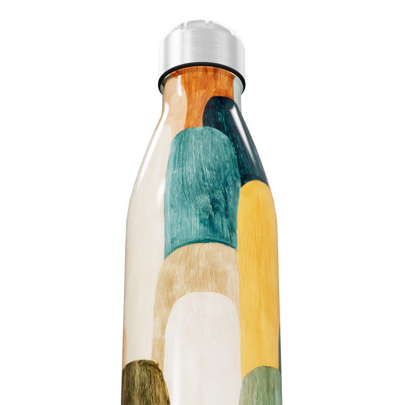 Garrafa Inox - Estampa Colorida 500ml