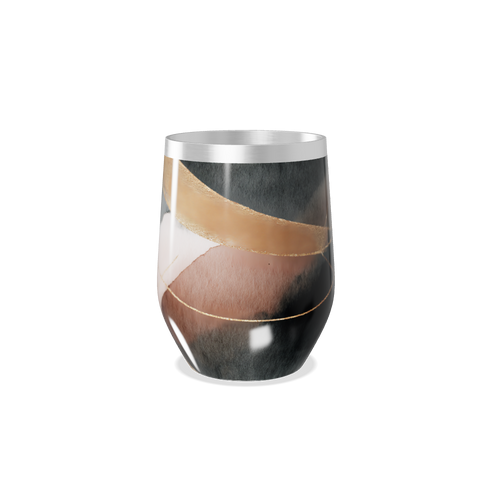 Copo Térmico Slim - Estampa Abstrata Colorida