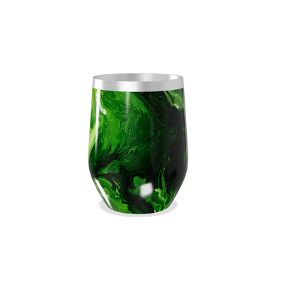 Copo Térmico Slim - Verde Marmorizado