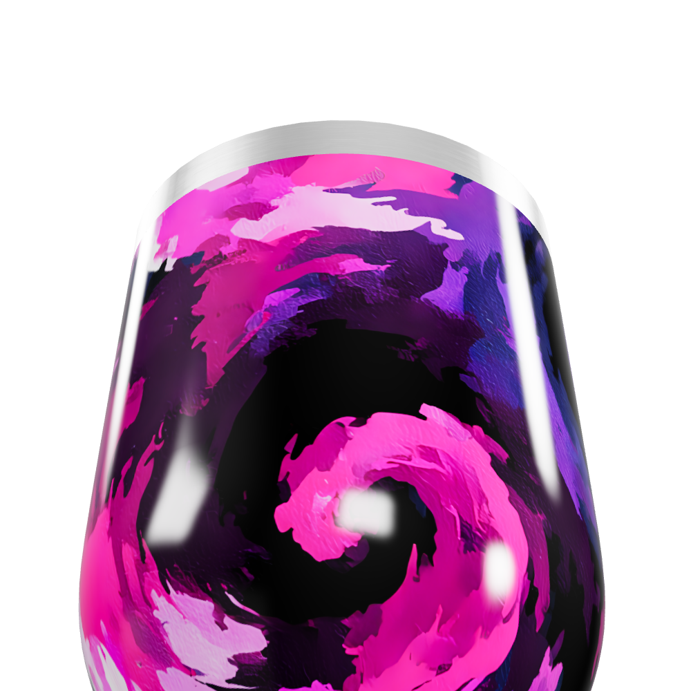 Copo Térmico Slim - Aço Inox Estampa Artística