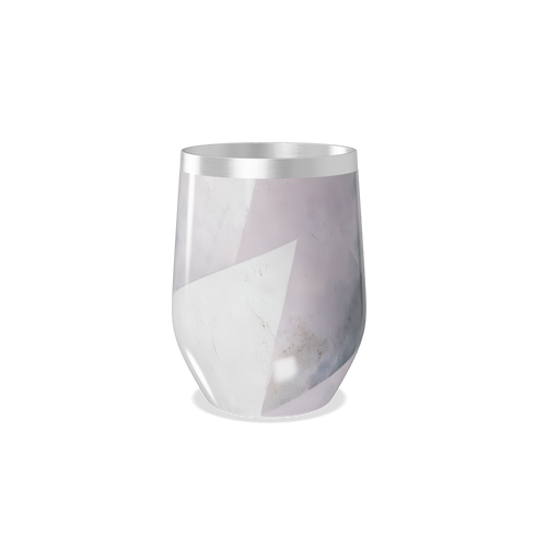 Copo Térmico Slim - Mármore Branco Aço Inox