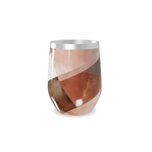 Copo Térmico Slim - Mármore Bege Inox