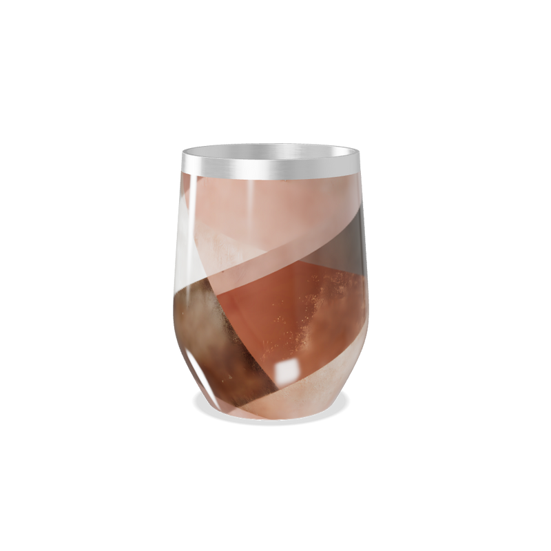 Copo Térmico Slim - Mármore Bege Inox