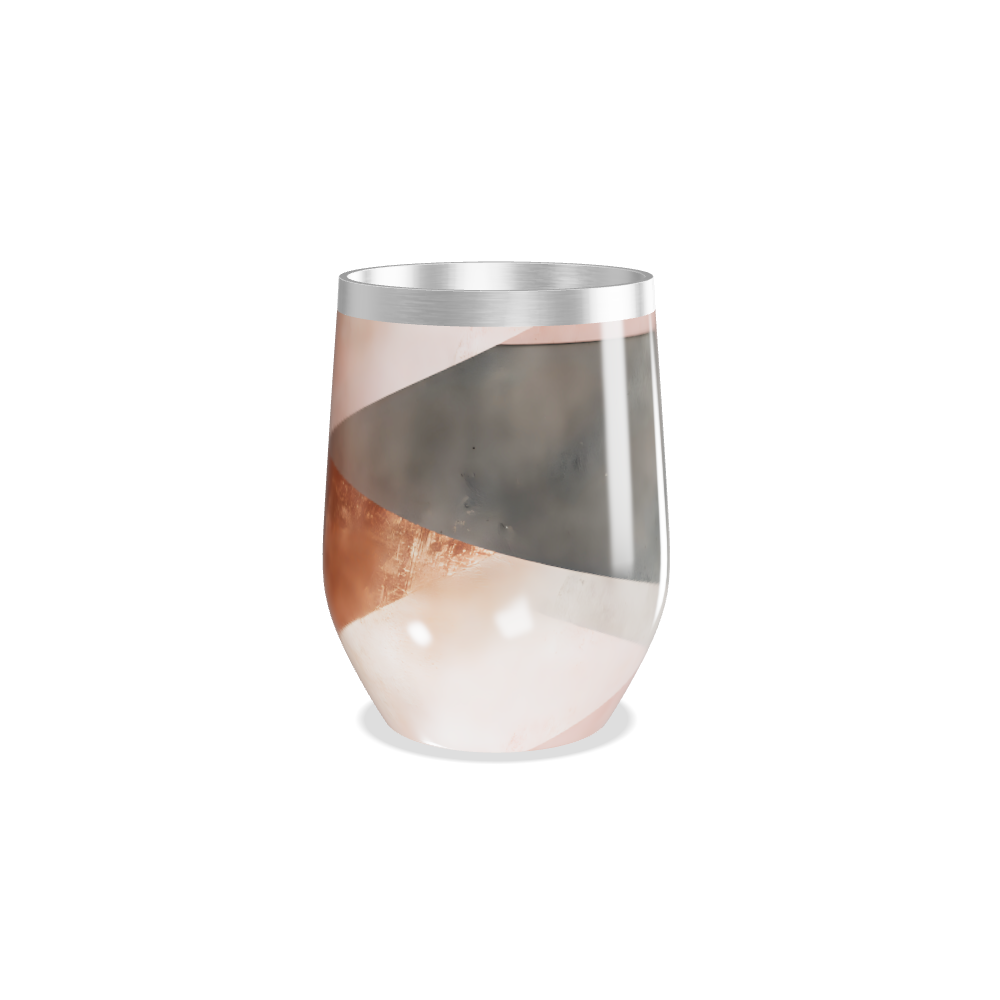 Copo Térmico Slim - Mármore Bege Inox