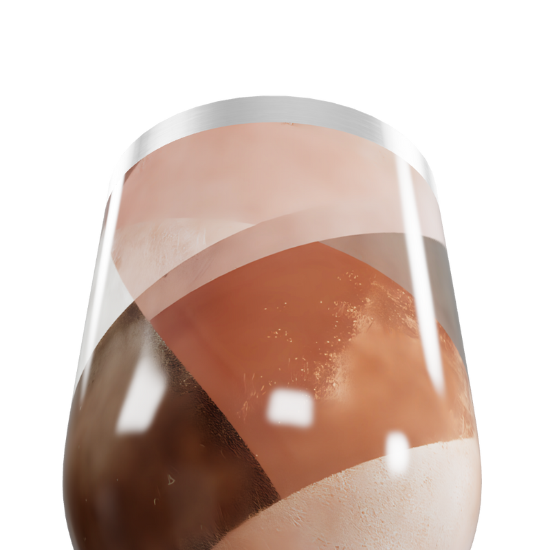 Copo Térmico Slim - Mármore Bege Inox