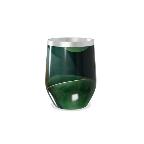 Copo Térmico Slim Verde Inox