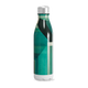 Garrafa Inox Verde - Design Geométrico