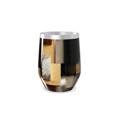 Copo Térmico Slim - Estampa Geométrica Colorida