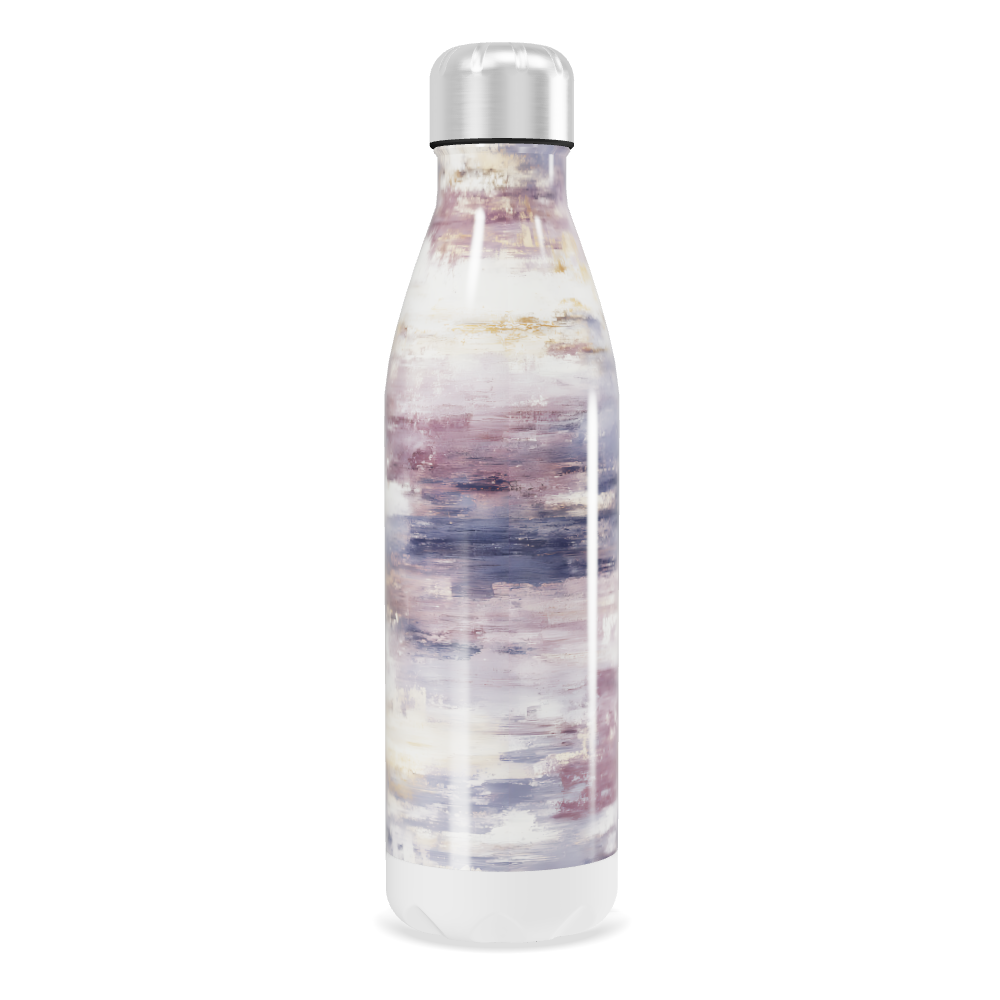 Garrafa Inox - Estampa Aquarela Colorida