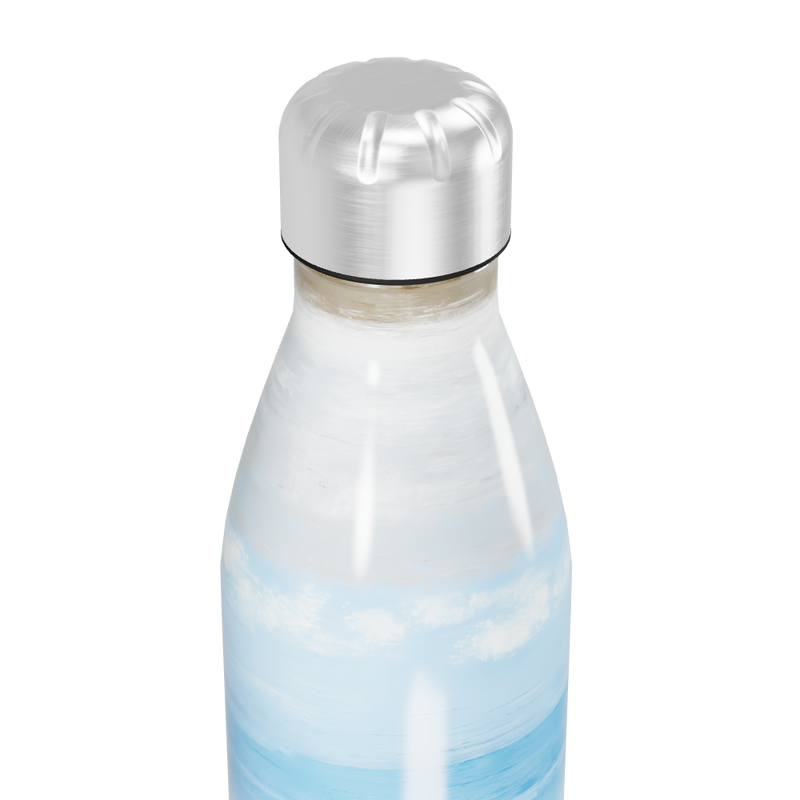 Garrafa Inox - Praia Azul Branca