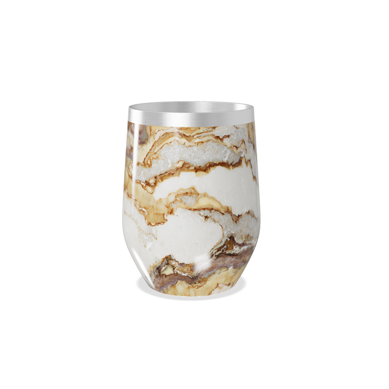 Copo Térmico Slim - Mármore Bege