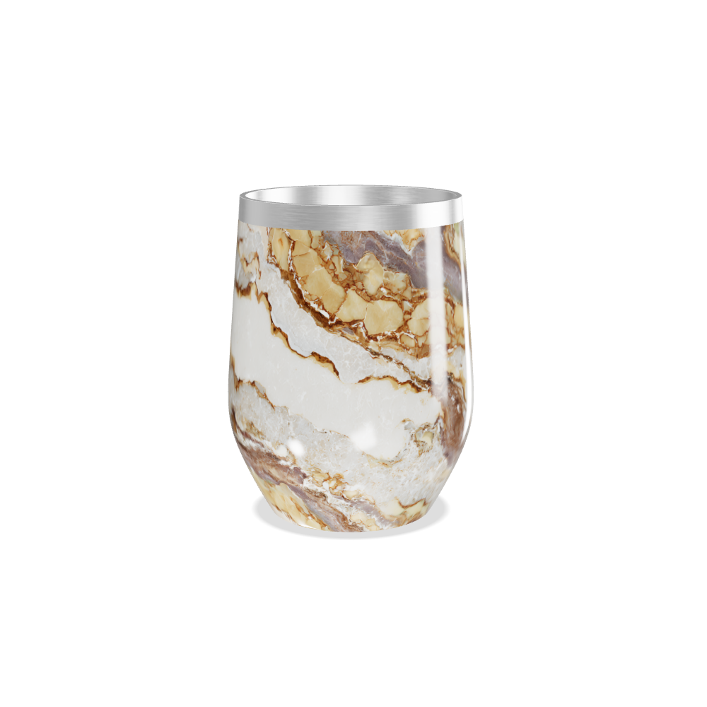 Copo Térmico Slim - Mármore Bege