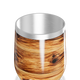 Copo Térmico Slim - Estampa Madeira Aço Inox
