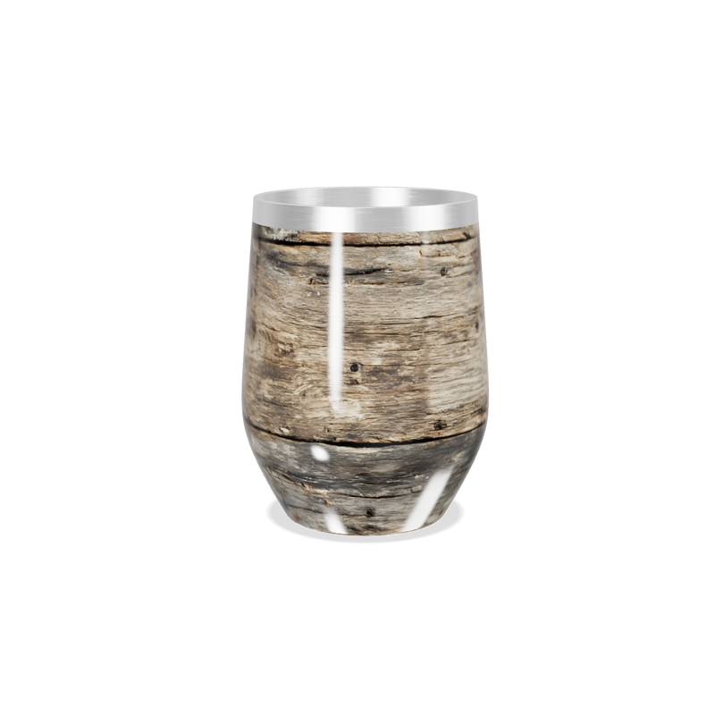 Copo Térmico Slim - Madeira Inox