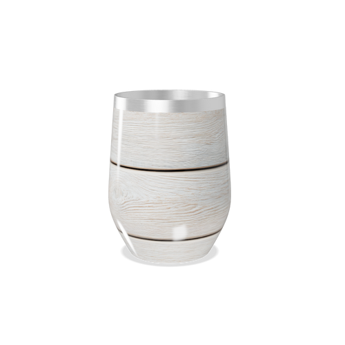 Copo Térmico Slim - Madeira Branca Aço Inox