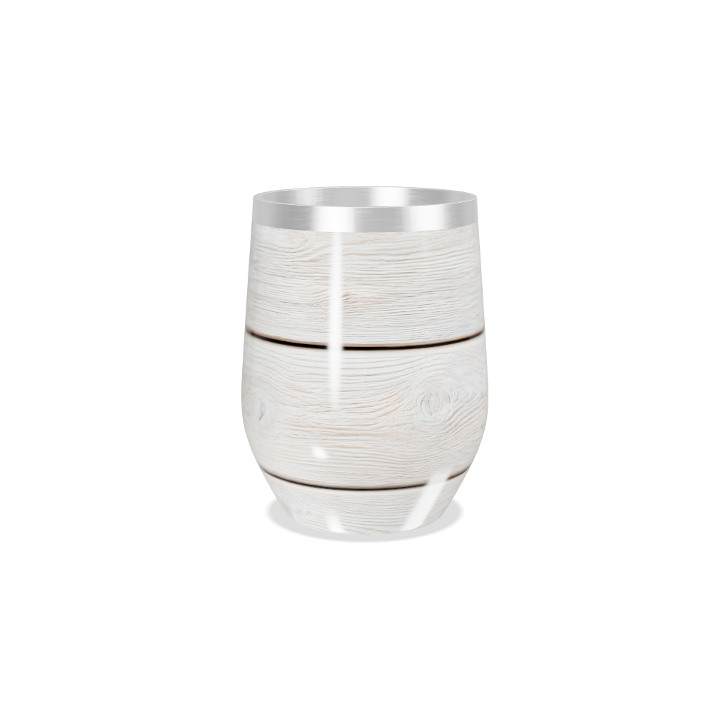 Copo Térmico Slim - Madeira Branca Aço Inox