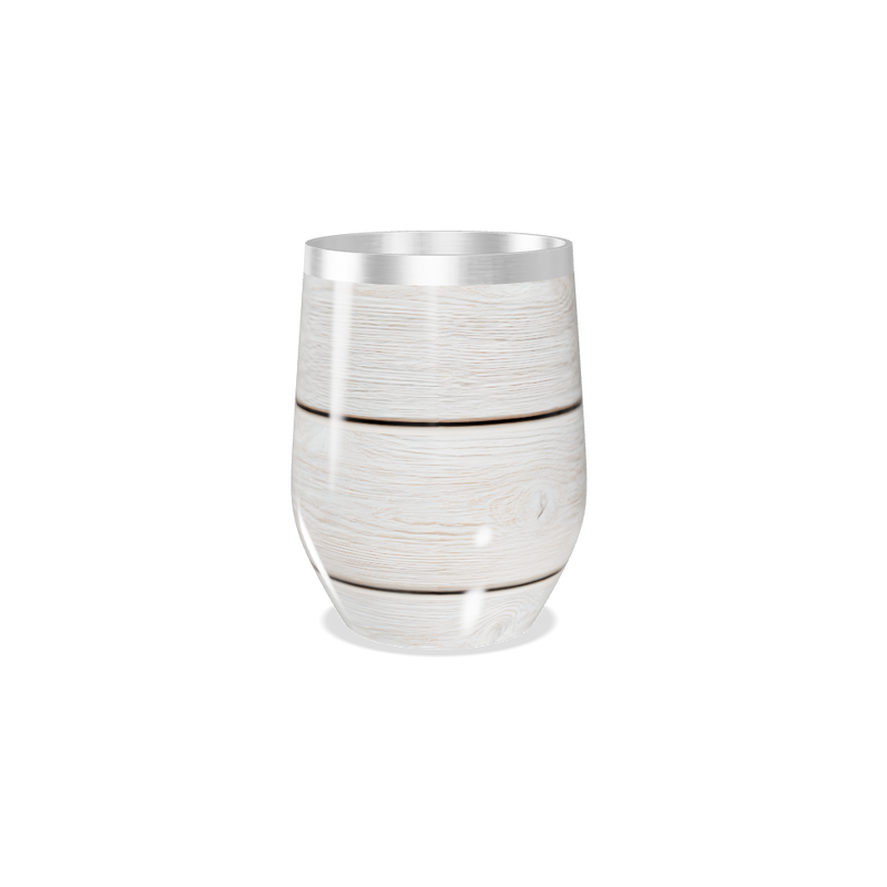 Copo Térmico Slim - Madeira Branca Aço Inox