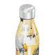 Garrafa Inox - Estampa Amarela Abstrata