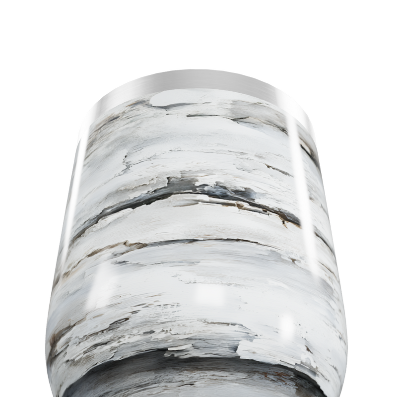 Copo Térmico Slim - Mármore Branco Inox