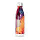 Garrafa Inox - Estampa Abstrata Colorida