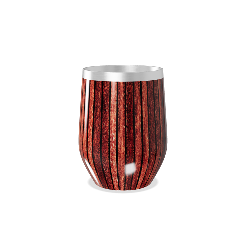 Copo Térmico Slim - Estampa Madeira Listrada