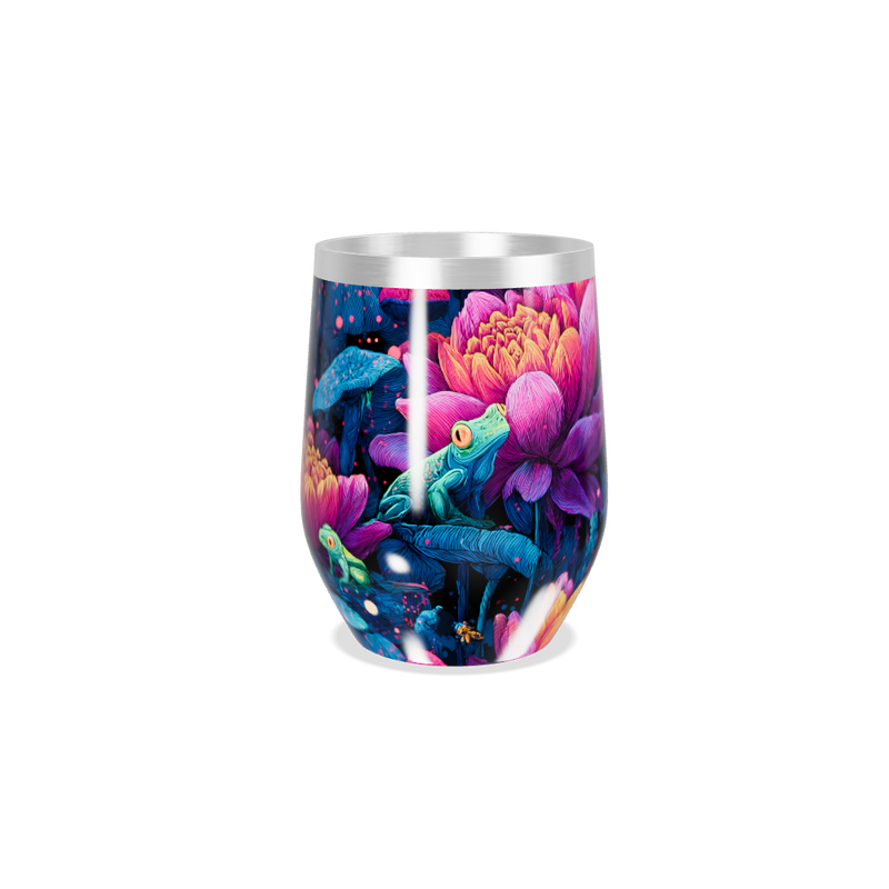 Copo Térmico Slim - Estampa Floral e Animal