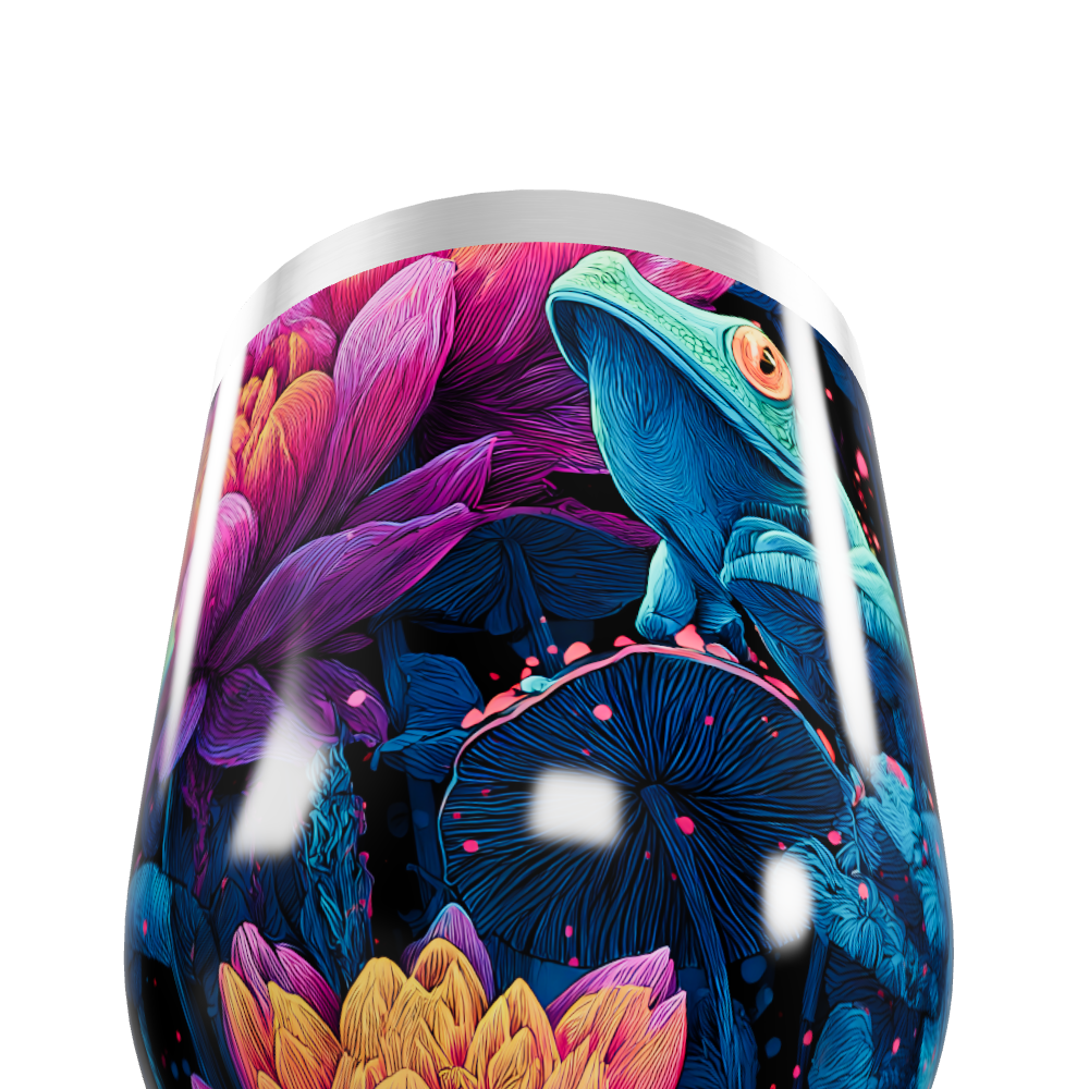 Copo Térmico Slim - Estampa Floral e Animal