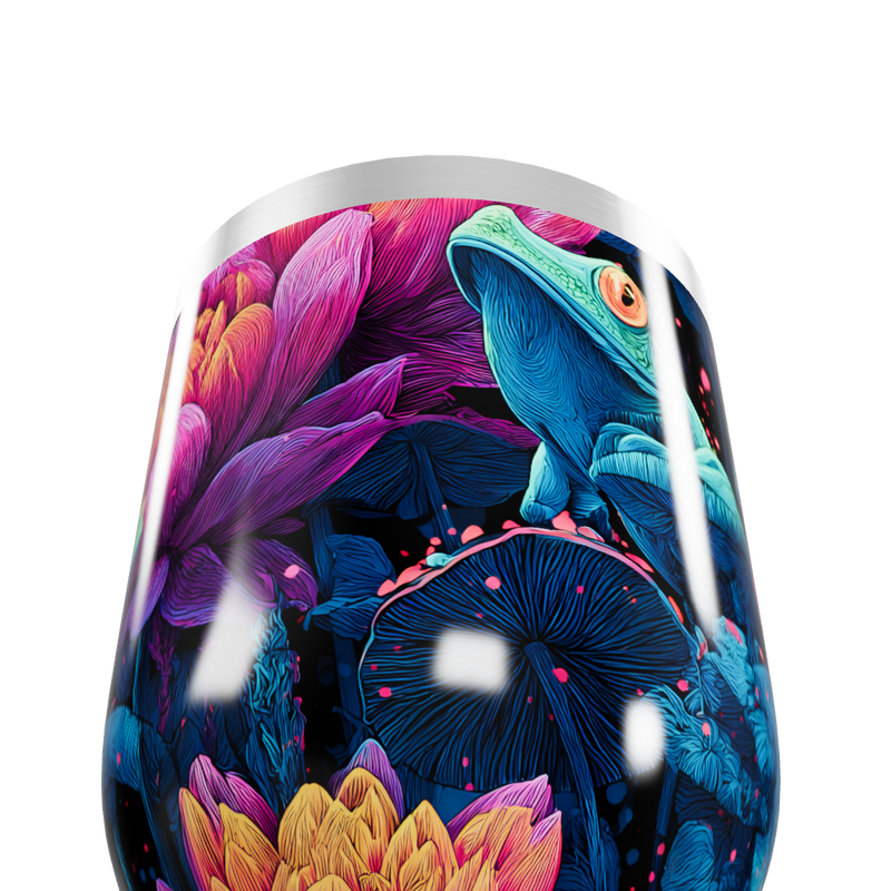 Copo Térmico Slim - Estampa Floral e Animal