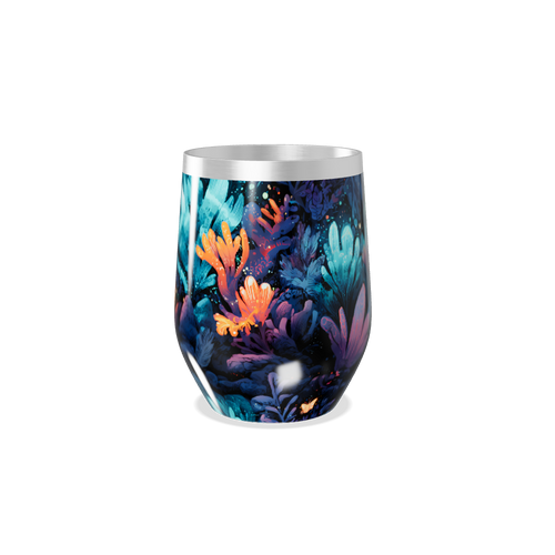 Copo Térmico Slim - Estampa Floral Colorida