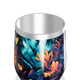 Copo Térmico Slim - Estampa Floral Colorida