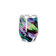 Copo Térmico Slim - Multicor Abstrato aço inox