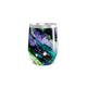 Copo Térmico Slim - Multicor Abstrato aço inox